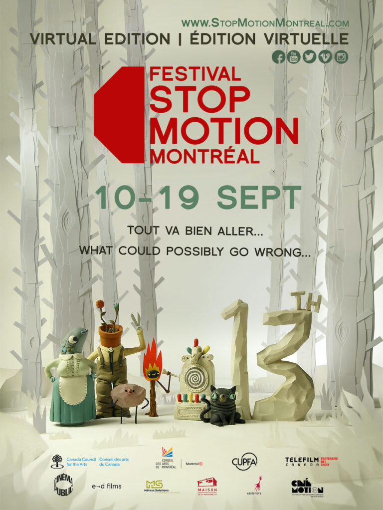 Festival Stop Motion Montréal Announces Virtual 13th Edition