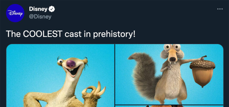 Disney Gets An Ice-Cold Reaction After Trying To Promote ‘Ice Age’