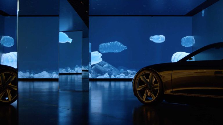 Hyundai “Ocean” Video Installation by Universal Everything