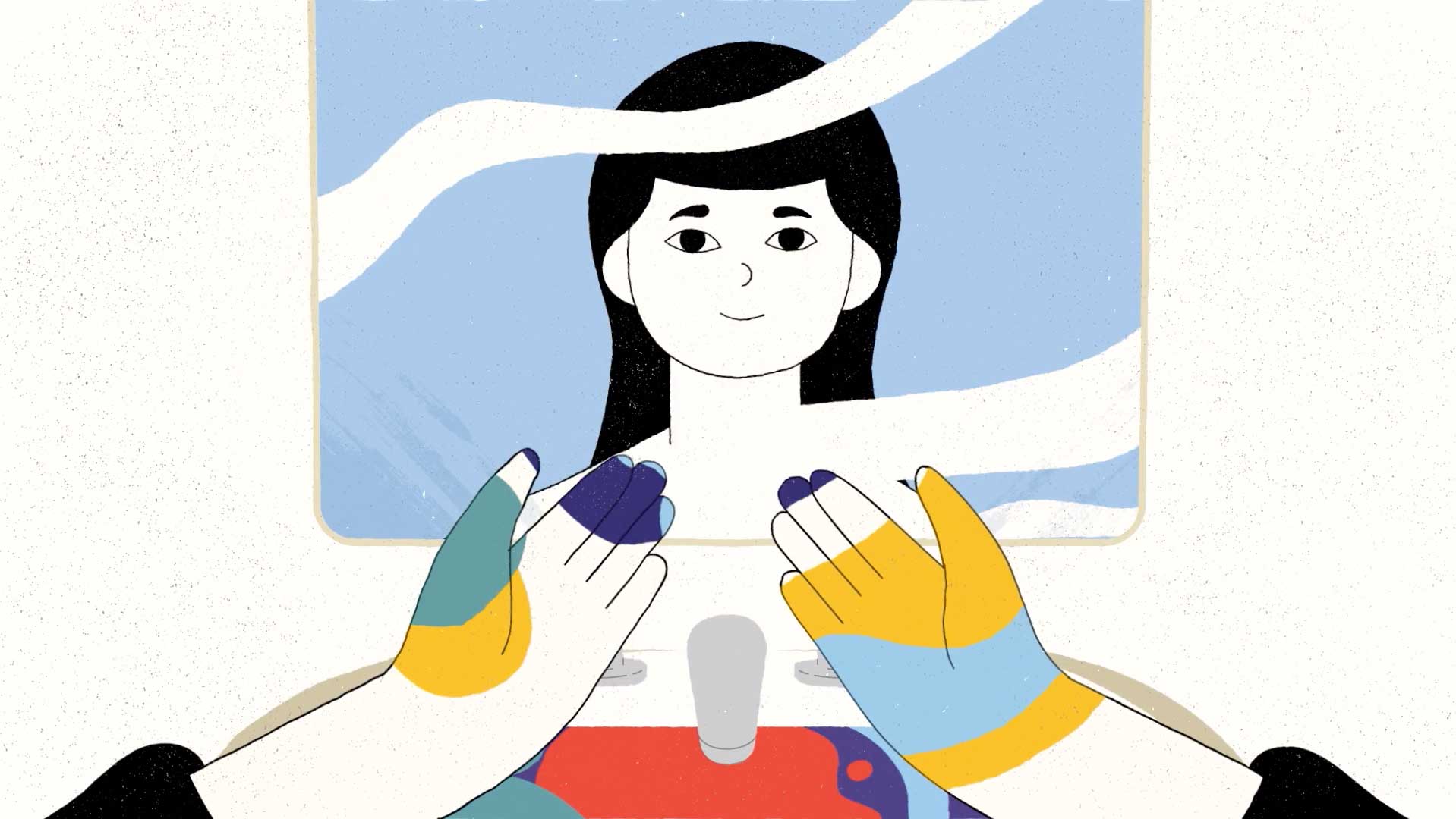 Demo Duck Animates Isabela’s “Finger Paintings” for 826CHI demo-duck-animates-isabelas-finger-paintings-for-826chi