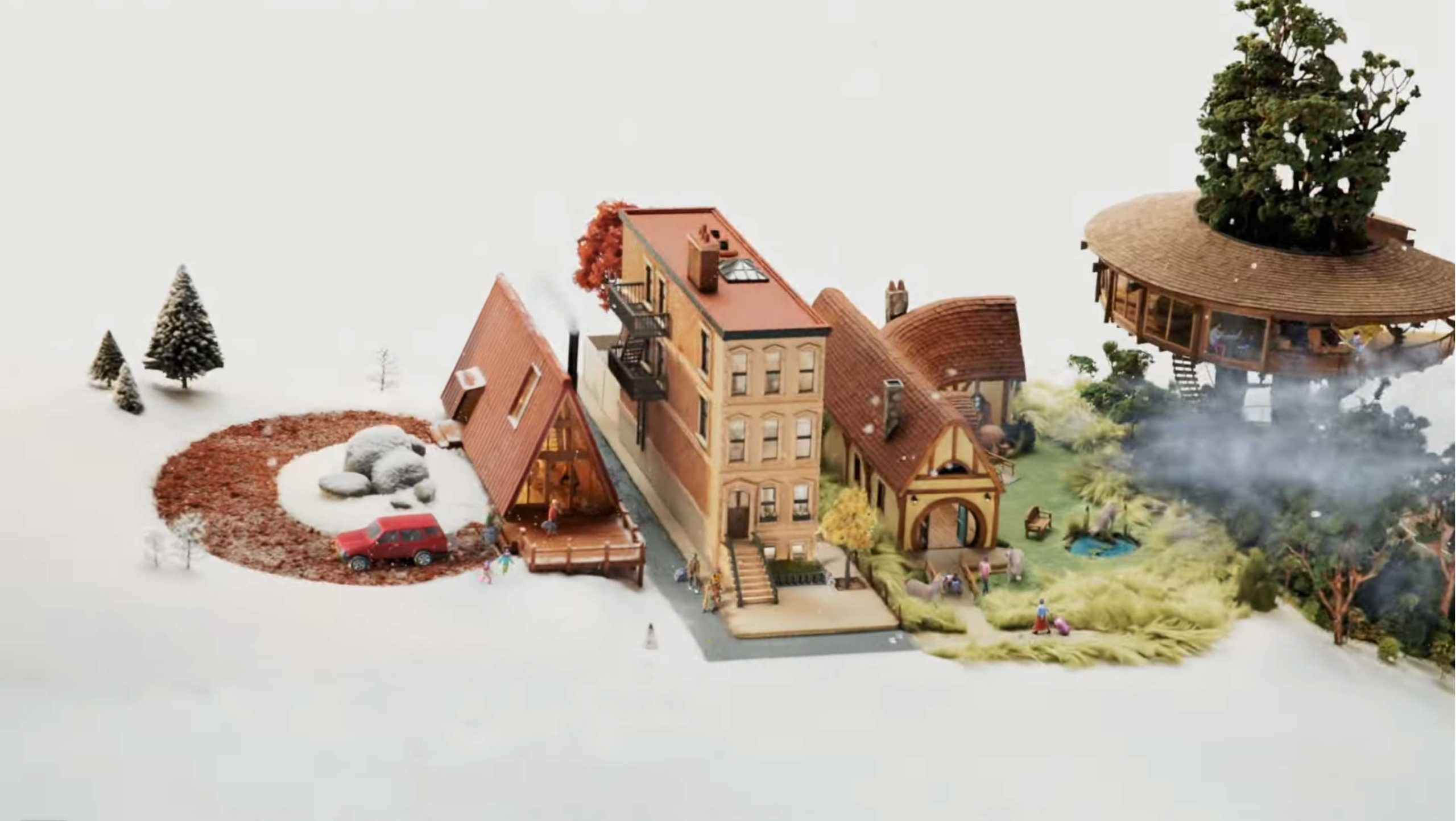 Typography Meets Architecture in Airbnb Spot by Buck and House Special typography-meets-architecture-in-airbnb-spot-by-buck-and-house-special