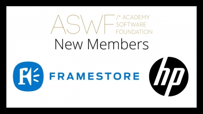 Framestore and HP Join the Academy Software Foundation